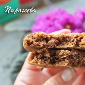 Шоколадное печенье рецепт с фото Простое печенье с шоколадом